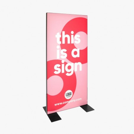 Vrijstaand textielframe